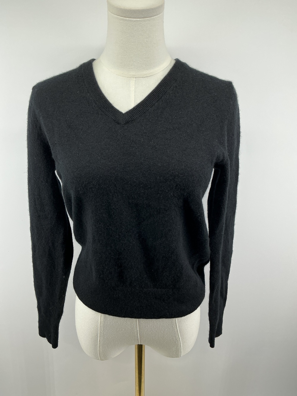 Mongolian Cashmere V-Neck Sweater